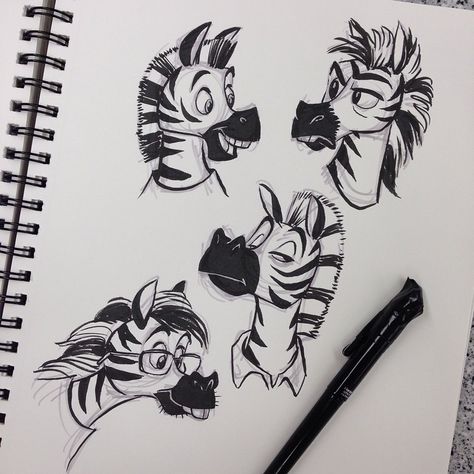 #zebra kids for my #animalplayground #animalschool #animalkids #cartoon #breaksketch #brushpen Zebra Character Design, Zebra Cartoon Drawing, Zebra Drawing Easy, Caricature Practice, Zebra Sketch, Zebra Cartoon, Zebra Drawing, Zebra Illustration, Art Drawings Sketches Pencil