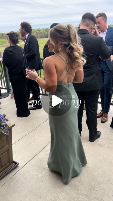 K R I S T I N ☼ on Instagram: "Making this pony my entire personality now 🤩  @breannelizabeth  @prostyled.bride   #bridesmaidhair #bridesmaidhairstyle #weddinghair #weddinghairstyles #ponytail #ponytailhairstyles #highpony #partypony #hairforbridesmaids" Sleek Ponytail Bridesmaid, Hair Up Ponytail Wedding, Ponytail Hairstyles For Bridesmaids, Power Ponytail Wedding, Bridal Ponytail Hairstyles, Ponytail Bridesmaid Hair, Bridal Pony, Ponytail Bridal Hair, Bridesmaid Ponytail