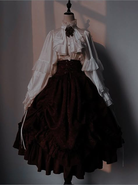 Old Fashion Dresses, Fairytale Dress, Vestidos Vintage, Fantasy Dress, Really Cute Outfits, Fancy Outfits, Cosplay Outfits, Rave Outfits, Lolita Fashion