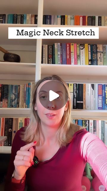 Jo Hutton on Instagram: "Wannna see some magic? ✨  Try this neck stretch and see the results.   Give it a go and comment below if it worked for you!   (Disclaimer:   This is just a bit of fun, This is not meant as replacement for or as medical advice: if you’ve got any neck injuries, or underlying health conditions don’t follow random videos on the internet obvs.  Do not do this if you are in pain, and stop if you feel any pain or unusual sensations. Only turn your head as far as it's comfortable to do so, please don't force it. You don't need to feel a big sensation for it to be effective.  All movement, no matter how simple or gentle comes with risk of injury and I can’t see you down the phone, by doing this exercise you’re taking responsibility for your own body.)" Forward Head Posture Exercises, Neck And Shoulder Exercises, Neck And Shoulder Muscles, Sore Neck, Forward Head Posture, Taking Responsibility, Neck Relief, Neck Injury, Neck Exercises