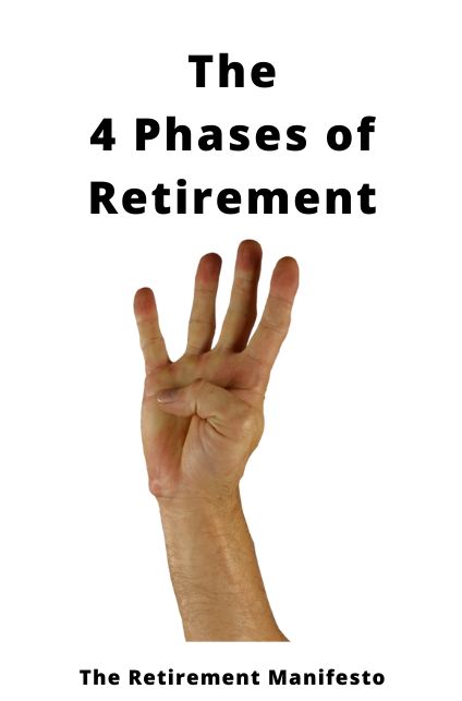 The 4 Phases of Retirement - The Retirement Manifesto When To Retire Tips, 4% Rule For Retirement, Retirement Goals & Inspiration, Things To Do When Retired, Retirement Planning Worksheet, Retirement Activities Things To Do Ideas, Retirement Savings By Age, Things To Do When You Retire, Retirement Vision Board