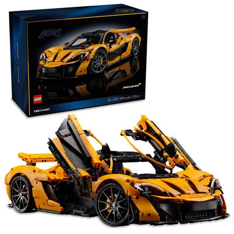 PRICES MAY VARY. LEGO Technic formula 1 race car set for adults – This McLaren P1 building set for adults is packed with authentic details and can be built to make a 1:8 scale model collectible for supercar fans Build the V8 piston engine and more – Enjoy a mindful project assembling all the details like the 7-speed gearbox with shifter drum, opening doors, adjustable rear wing and V8 piston engine A 1:8 scale model car to display – From the unboxing experience to the building project, this adul Lego Sets Cars, Lego Excavator, Car Lego Sets, Lego F1 Car, Lego Sets For Boys, Xmas Basket, Lego Displays, Lego Mclaren, Race Car Sets