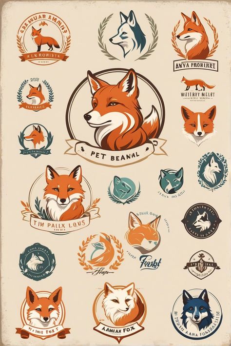 1. Pet logos
2. Anya Fox designs
3. Outstanding logos
4. Graphic design Logos With Animals, Fox Logo Design Ideas, Modern Logo Design Ideas, Fox Tails, Fox Logo Design, Fox Images, Logo Desing, Fox Logo, Stylish Logo