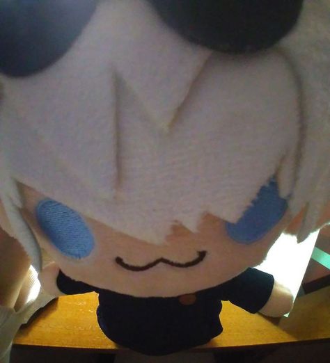 Gojo Plushie, Go Shopping, Hair, Blue