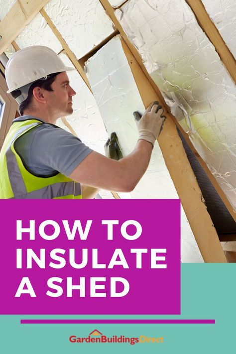 Insulate Shed Diy, How To Insulate A Shed, Pumphouse Ideas, Shed Wall Ideas, Shed Interior Ideas, She Shed Interior Ideas, Insulating A Shed, She Shed Interior, Building A Storage Shed