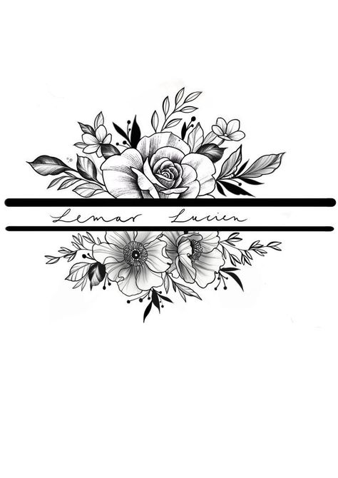 Floral Band Tattoo Design, Floral Band Tattoo, Tattoos Band, Tattoo Band, Cuff Tattoo, Flores Tattoo, Animal Tattoo Ideas, Forearm Band Tattoos, Band Tattoo Designs