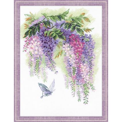 Aida Fabric, Beautiful Cross Stitch, Beautiful Cross, Counted Cross Stitch Kits, Embroidery Hoop Art, Cross Stitch Flowers, Stitch Kit, Cross Stitch Kits, Hoop Art