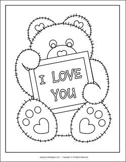 Free Valentine coloring pages - Valentine's Day coloring sheets - printable activities for kids Valentine Coloring Sheets, Printable Valentines Coloring Pages, Valentines Day Coloring Page, Valentine Coloring Pages, Love Coloring Pages, Valentines Day Coloring, Printable Valentines Cards, Preschool Valentines, Valentine's Day Printables