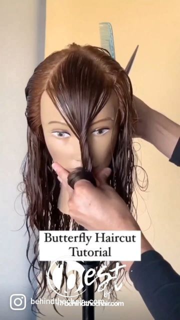 Butterfly Layered Haircut Short, Edgy Haircuts Medium, Butterfly Bob Haircut, Butterfly Layers Hair Short, Feathered Haircut, Butterfly Hairstyle, Feathered Bangs, Butterfly Haircut, Easy Hair Cuts