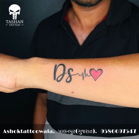 TashanTattoo
AshokTattooWala
S.20. Tirupati plaza
Opp. New bus stand
Near gd modi collage
Palanpur (gujrat)
9586697547
9687533310 Ds Wallpaper Letter, Ds Tattoo Letter Design, Ds Letter Logo Design, Ds Love Images, Ds Logo Design Letter, Matching Wallpapers For Couples, Holi Girl, Letter Tattoo Design, Quotes For Bf