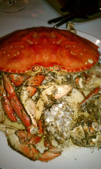 Secret recipe crab from Crustaceans - Beverly Hills Crustacean Beverly Hills, Crustaceans, Secret Recipe, Chicken Burgers, Bon Appetit, Beverly Hills, Crab, Low Carb, California