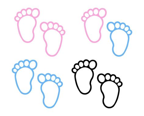 Cherished Childhood: Baby Footprint Keepsakes Baby Shower Drawing, Baby Shower Embroidery, Baby Footprint Keepsake, Shower Snacks, Girl Pregnant, Gender Reveal Boy, Baby Footprint Art, Feet Drawing