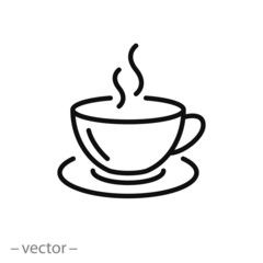 Tea Cup Drawing, Coffee Cup Tattoo, Coffee Cup Drawing, Deur Sticker, Coffee Cup Icon, Cup Tattoo, Coffee Cup Art, Coffee Icon, Coffee Stock