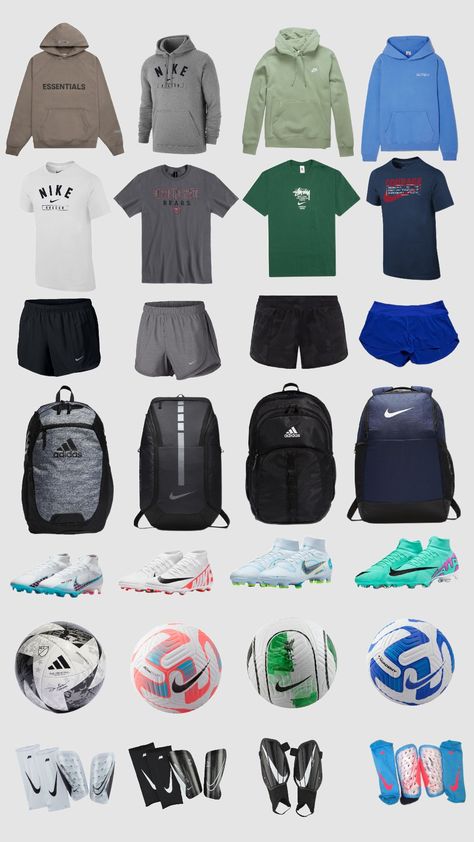 I want this🤍🖤⚽ #soccer #soccerfits #nike #soccergirl #shufflesfyp #f4f Soccer Aesthetic Outfit, Soccer Wishlist, Soccer Fits, Soccer Fit, Training Outfit Men, Football Outfit, Smart Casual Women Outfits, Soccer Kids, Gymwear Outfits