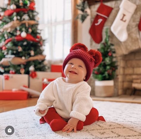 Baby Tights Outfit, Infant Christmas Outfit Girl, Bow Tights, Newborn Christmas Outfit, Baby Christmas Photos, Baby Tights, Girls Christmas Outfits