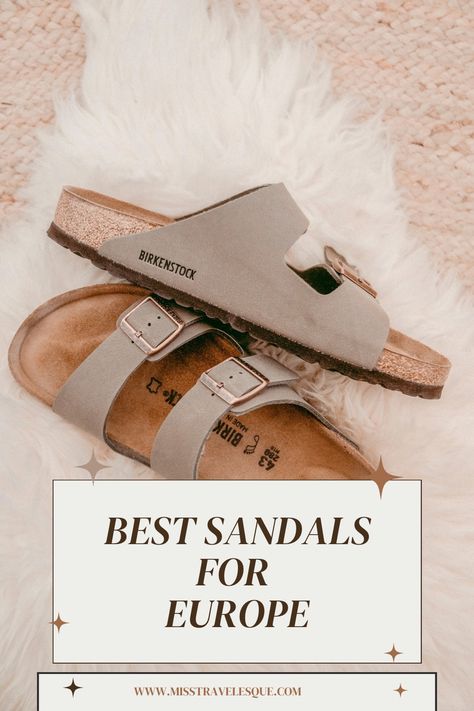 best sandals for Europe Best Walking Sandals For Europe, Best Sandals For Walking Travel Shoes, Travel Sandals Women, Europe Sandals, Shoes For Europe Travel, European Sandals, Shoes For Europe, Best Travel Sandals, Sandals For Walking