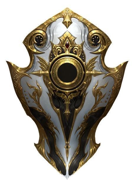 Fantasy Shields, Angel Armor, Arc Angel, Rpg Horror, 3d Cnc, Fantasy Props, Cool Swords, Dungeons And Dragons Homebrew, Shield Design