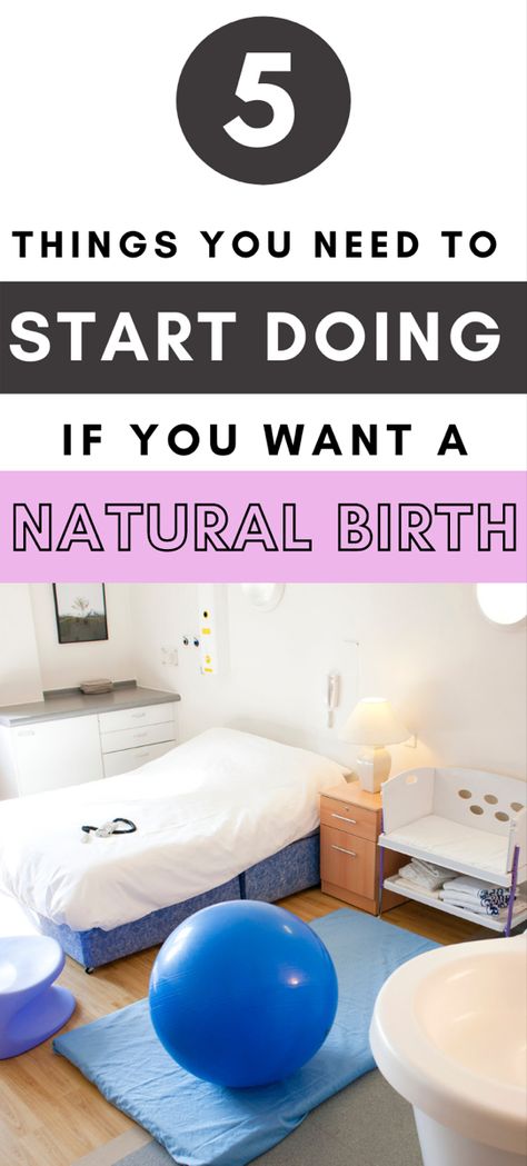 If you want a natural birth that’s unmedicated, it’s important to start preparing for birth now. These birth tips for labor preparation will allow you to have an easy natural birth and fast recovery after birth. Read these 5 pregnancy tips you should start doing now! Natural Birth Exercises, Preparing For Natural Labor And Delivery, How To Prepare For Natural Birth, How To Give Birth Naturally, Natural Delivery Tips, Stretches For Natural Birth, Preparing For Natural Birth, Preparing For Home Birth, Prep For Birth