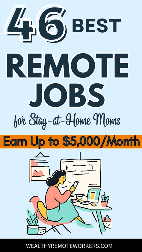 Find flexible, high-paying remote jobs perfect for moms! Achieve work-life balance with these top opportunities. Jobs For Moms Flexible, Best Remote Jobs, Jobs For Moms, Flexible Jobs, Stay At Home Moms, Resume Writer, Work From Home Tips, Drop Shipping Business, Teaching Jobs