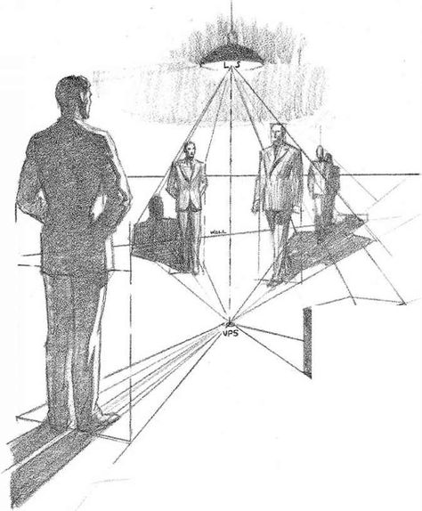 Shadows Following Ground Contours Manga Perspective, Holographic Projection, Andrew Loomis, Shadow Drawing, Perspective Drawing Architecture, Perspective Drawing Lessons, Art Basics, Perspective Art, Basic Drawing