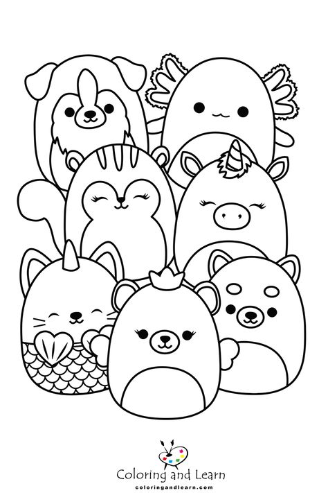 Free Printable Squishmallow Coloring Pages, Squish Mallow Coloring Pages, Squishmellow Colouring Pages, Kinder Coloring Pages, Coloring Squishmallow, Kids Coloring Sheets Free Printables, Squish Mellow Coloring Pages Free Printable, Squishmellow Coloring Page, Squishmallow Coloring Pages Free