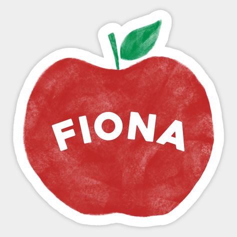 Fiona Apple Logo, Fiona Apple Sticker, Tv Shows Stickers, Apple Sticker, Fiona Apple, Apple Stickers, Apple Decorations, Bad Bad, Cute Laptop Stickers