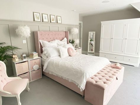 Sammy (@thepennrenovation) • Instagram photos and videos Room With King Size Bed, Bed For Girls, Beds With Storage, Bed For Girls Room, Divan Beds, Bespoke Beds, Perfect Bed, Children's Bedrooms, Ottoman Styling