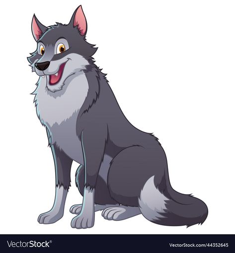 Wolf Cartoon Character, Wolf Cartoon Drawings, Wolf Creature, Animal Clipart Free, Wolf Cute, Wolf Cartoon, Wolf Vector, Wolf Png, Wolf Clipart