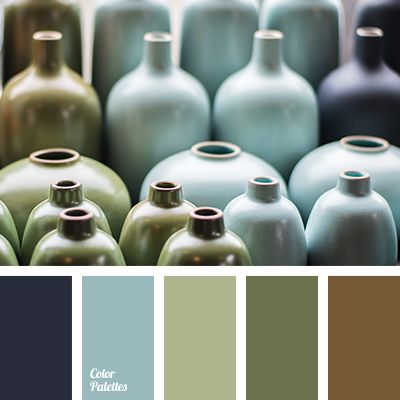 In Color Balance, Cyan Colour, Color Palette Ideas, Midnight Blue Color, Green Color Schemes, Brown Color Palette, Palette Ideas, Green Palette, Blue Palette