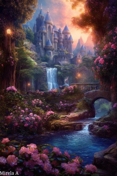 Fantasy Manor, Imaginary Places, Magic Land, Download Anime, Fantasy Land, Fairytale Castle, Fantasy House, Fantasy City, Fantasy Castle