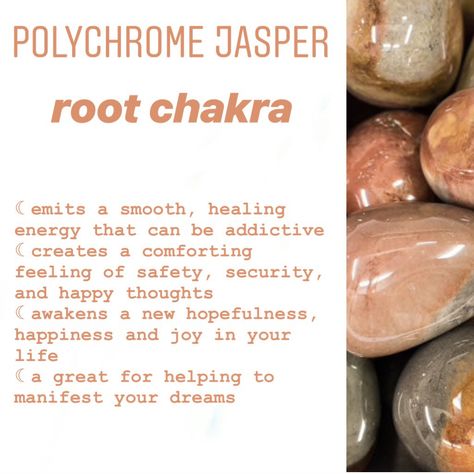 polychrome jasper meaning Polychrome Jasper Crystal Meaning, Jasper Meaning Stones, Polychrome Jasper Meaning, Leo Birthstone, Crystal Magick, Jasper Meaning, Jasper Crystals, Minerals Crystals Stones, Crystal Seashells