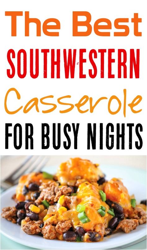 Fall Food Dinner, Southwestern Casserole, Southwestern Recipes, Homemade Salsa Recipe, Healthy Chicken Dinner, Supper Ideas, Fall Dinner Recipes, Easy Dinner Recipe, Fall Food