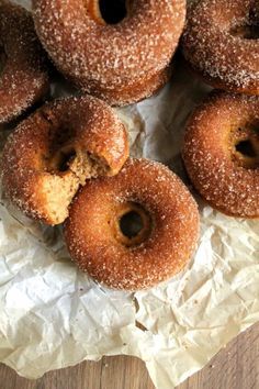 Baked Apple Cider Donuts - Katiebird Bakes Apple Cider Donuts Recipe Baked, Donuts Recipe Baked, Baked Apple Cider Donuts Recipe, Apple Cider Uses, Easy Baked Apples, Cider Donuts Recipe, Apple Cider Donuts Recipe, Baked Apple Dessert, Doughnut Recipe Easy