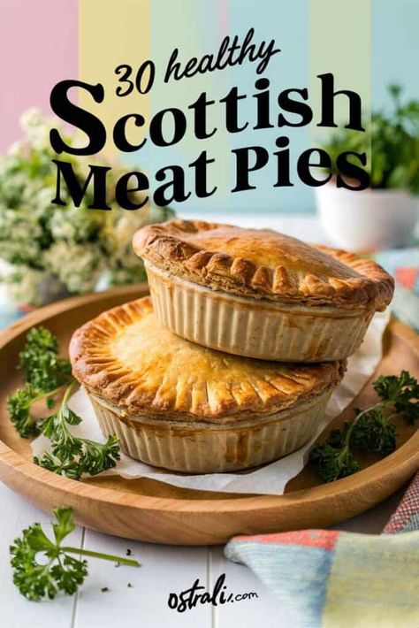 Savor mouthwatering Scottish meat pies that are both healthy and delicious. From minced beef to savory herbs these recipes bring tradition to your table. Perfect for family dinners or cozy nights in every bite is a delight. Enjoy unique flavors like haggis or lamb as you explore these hearty options!" https://ostrali.com/scottish-meat-pie-recipe/ Mini Minced Meat Pies, Irish Mince Pies, Beef Meat Pie Recipe, Chicken Meat Pies, Canadian Dinner Recipes, Beef Pies Recipes, Minced Meat Recipes Pies, Meat Pie Filling Recipes, Scottish Pies Recipe