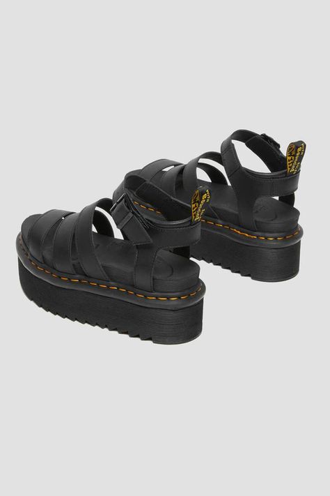 Doc Marten Sandals, Platform Gladiator Sandals, Dr Martens Blaire, Martens Style, Dr Martens Womens, Black Gladiator Sandals, Black Platform Sandals, Leather Platform Sandals, Dr Martens Shoes