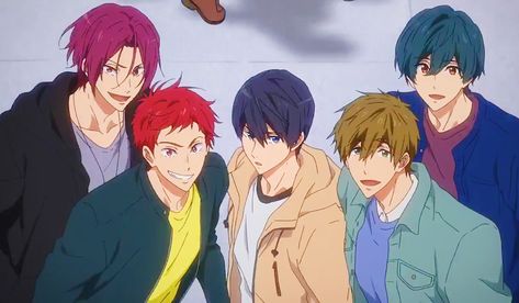 Free Iwatobi Swim Club Official Art, Free Iwatobi Swim Club Icons, Free Iwatobi Swim Club Ikuya, Ikuya Kirishima, Free! Anime Gif, Free Eternal Summer, Splash Free, Free Iwatobi, Free Iwatobi Swim Club