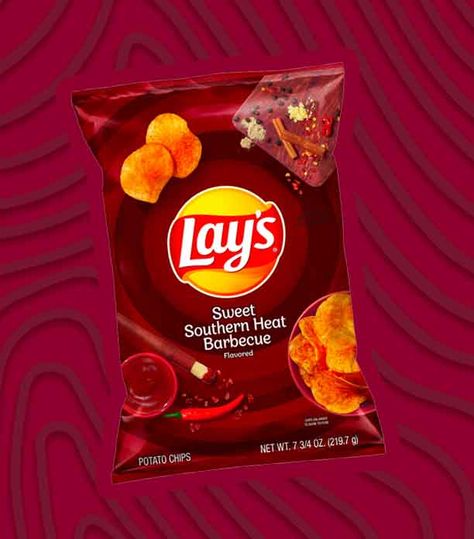 Bbq Potato Chips, Lays Barbecue Chips, Lays Wavy Chips, Barbecue Chips, Chip Alternative, Best Potato Chips, Frito Chili Pie, Chili Pie, Chips Variety Pack