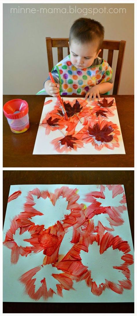 Høstaktiviteter For Barn, Fall Arts And Crafts, Awesome Crafts, Toddler Arts And Crafts, Fall Preschool, Leaf Crafts, Daycare Crafts, Autumn Crafts, Fall Crafts For Kids