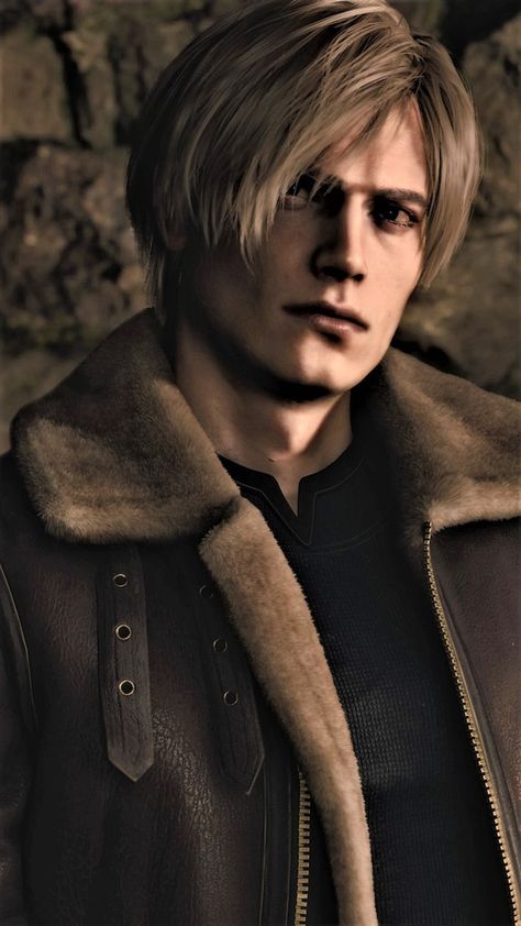 Re Biohazard, Leon Resident Evil, Resident Evil 4 Remake, Resident Evil Collection, Resident Evil 4, Resident Evil Game, Resident Evil Leon, Fictional Crushes, Video Game Characters