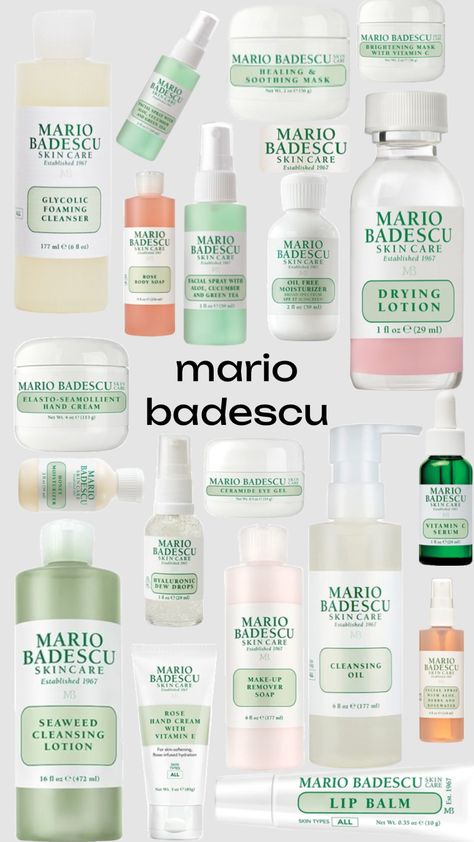 Cheap Skin Care Products, Mario Badescu Skin Care, Skincare Inspiration, Brightening Mask, Pretty Skin Care, Facial Spray, Pretty Skin, Mario Badescu, Makeup Obsession