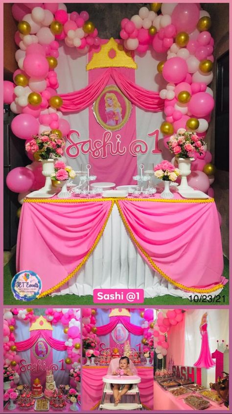 Birthday Theme - Princess Aurora💕 Princess Aurora Theme Birthday, Princess Aurora Cake, Princess Aurora Party, Aurora Cake, Sleeping Beauty Birthday Party, Barbie Bday, Birthday 13, Princess Birthday Party Decorations, 3 Birthday