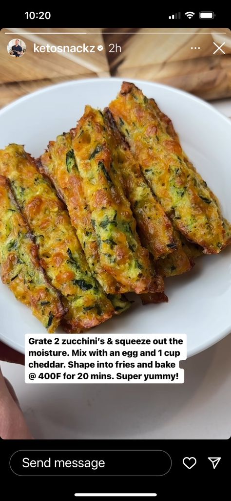 Crispy Zucchini Fries, Zucchini Egg, Crispy Zucchini, Zucchini Fries, Recipes Appetizers And Snacks, Low Carb Eating, Super Yummy, Veggie Dishes, Cheese Cloth