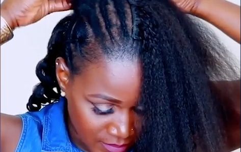 Creative Hairstyles With Clip-In Hair Extensions For Black Women - https://blackhairinformation.com/video-gallery/creative-hairstyles-with-clip-in-hair-extensions-for-black-women/ Clip In Hair Extensions For Black Women, Hair Extensions For Black Women, Extensions For Black Women, Clip In Weave, Natural Hair Extensions, Black Hair Extensions, Natural Hair Twists, Butterfly Hair Clip, Braid In Hair Extensions