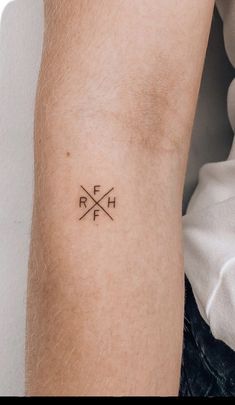 Grandma Tattoo For Men, Nephew Tattoo Ideas, Family Initial Tattoo Ideas, Initial Tattoo Ideas, Tattoo Ideas Men, Grandma Tattoo, Family Tattoo, Initial Tattoo, Family Tattoos