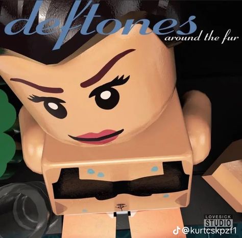 Lego Character Icons, Deftones Album, Lego Poster, Around The Fur, Lego Wallpaper, Molduras Vintage, Cool Album Covers, Lego Pictures, Lego Characters