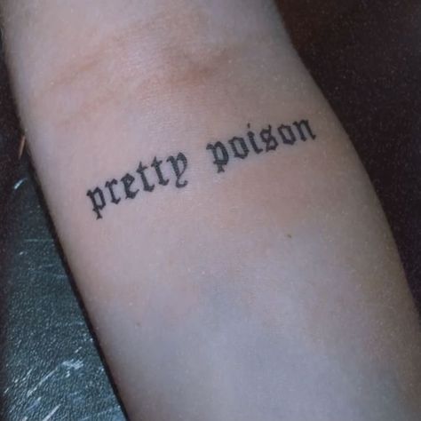 Valorant Tattoo Ideas, Pretty Poison Tattoo, Valorant Tattoo, Made In Hell Tattoo, Chaotic Tattoo, Small Dope Tattoos, Meaningful Tattoo Quotes, Sharpie Tattoos, Classy Tattoos