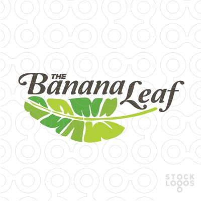 palm leaf fabric | Sold Logo: banana leaf home decor Banana Leaf Logo Design, Banana Leaf Logo, Logo Banana, Resturant Logo, Feather Clip Art, Leaf Home Decor, Db Logo, Vision Design, Leaf Fabric