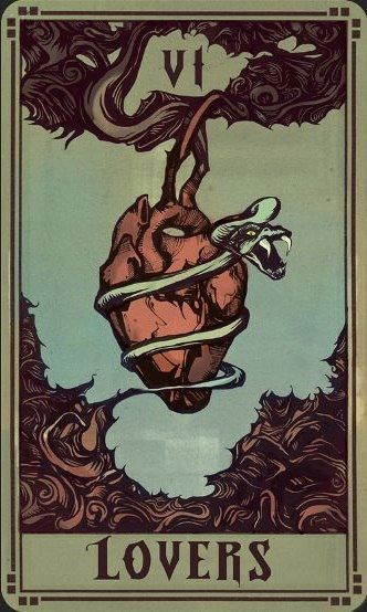 Lovers Tarot Card, Tarot Tattoo, Ear Tattoo Ideas, The Lovers Tarot Card, Ear Tattoos, The Lovers Tarot, Dark Red Wallpaper, Arte Peculiar, Goth Wallpaper