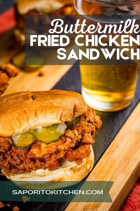 Buttermilk And Pickle Juice Chicken, Fried Chicken With Pickle Juice, Pickle Brined Fried Chicken Sandwich, Chicken In Pickle Juice Recipe, Fried Chicken Sandwich Sauce, Pickle Fried Chicken, Buttermilk Chicken Sandwich, Buttermilk Fried Chicken Breast, Buttermilk Fried Chicken Sandwich