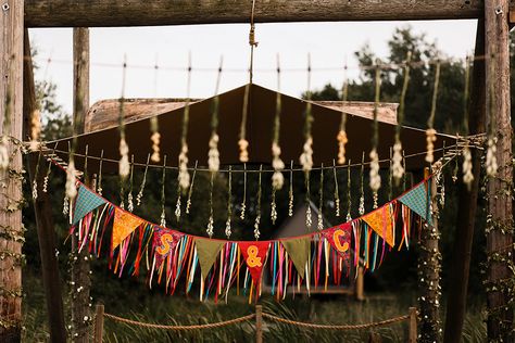 James Richard – Wilderness Weddings Beach Market, Boho Decoration, Wedding Bunting, Quirky Wedding, Reception Centerpieces, Embroidered Initials, Pennant Banner, Pennant Banners, Wedding Boho